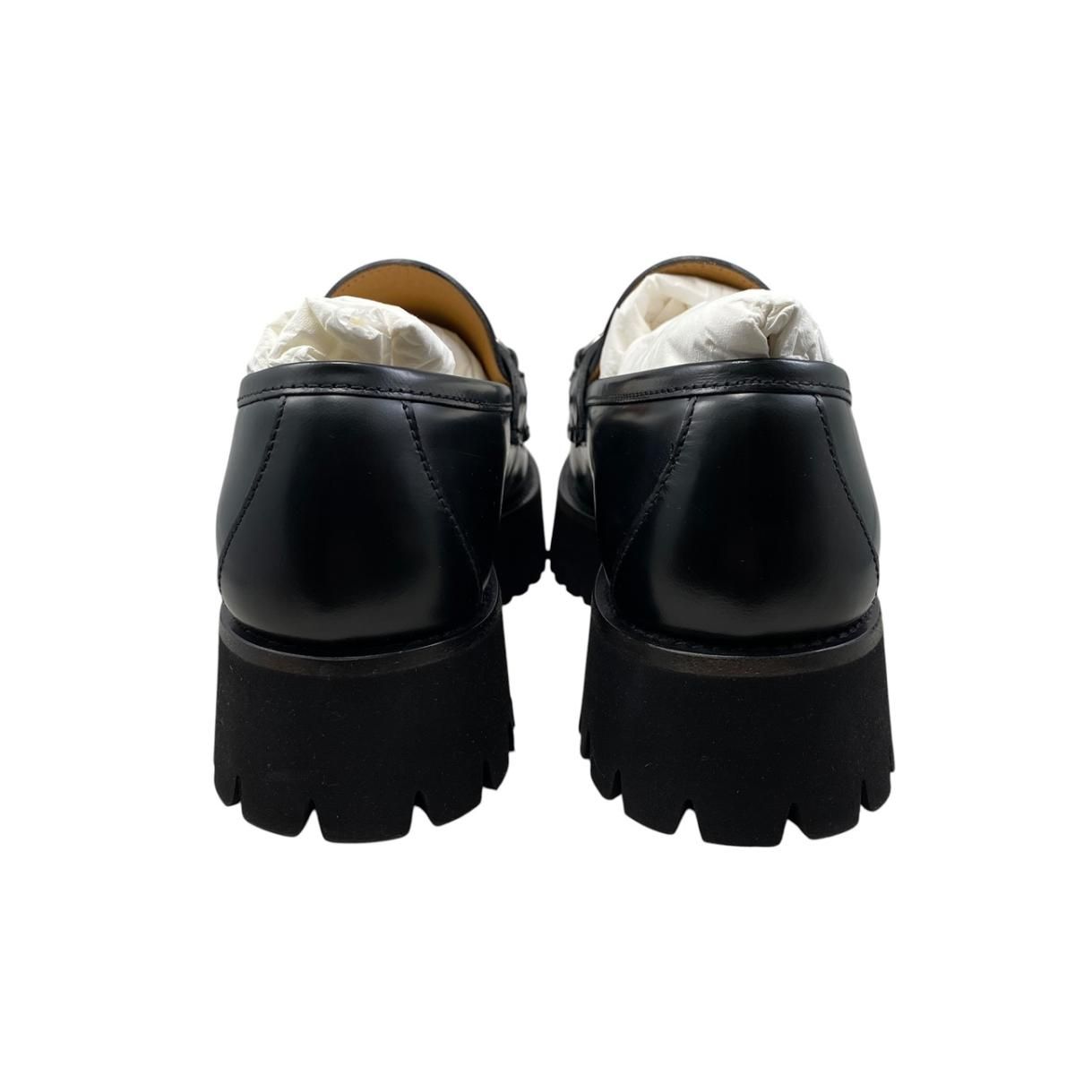Gucci Loafers Host Bit 37 Leather Black Silver — view 4