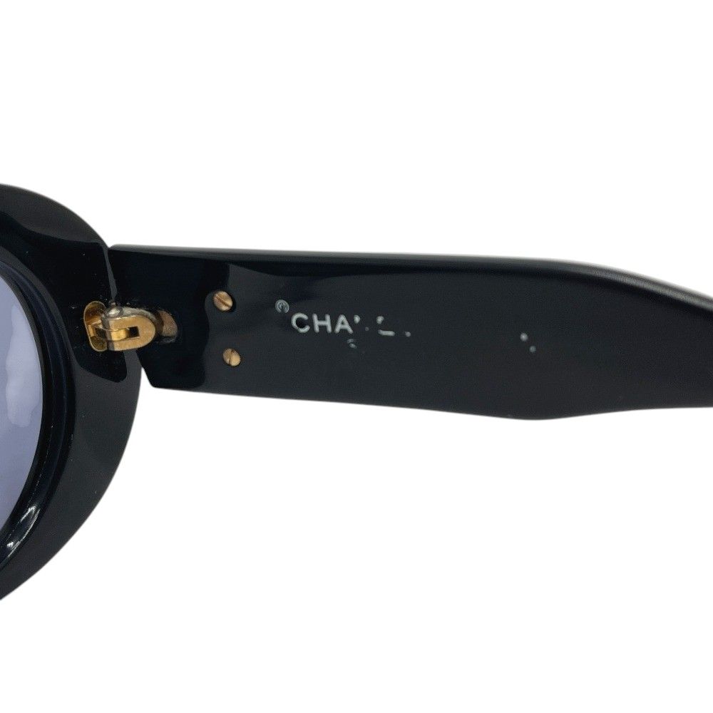 Chanel Sunglasses Paris Logo Acetate Black Eyewear — view 5