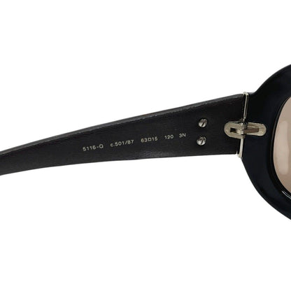 Chanel Sunglasses CC Logo Quilted Acetate Brown Eyewear — view 7