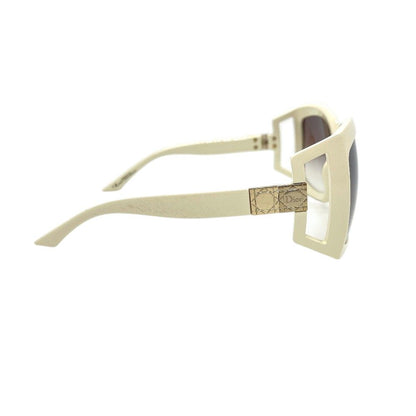 Dior Sunglasses Cannage 611 Acetate White Eyewear — view 4