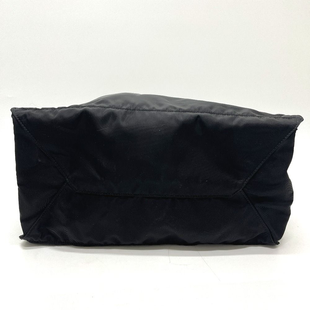 Prada Tote Logo Car Motif Nylon Black — view 3