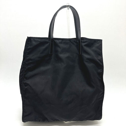 Prada Tote Logo Car Motif Nylon Black — view 2
