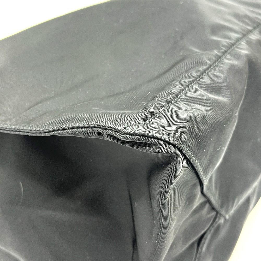 Prada Tote Logo Car Motif Nylon Black — view 4
