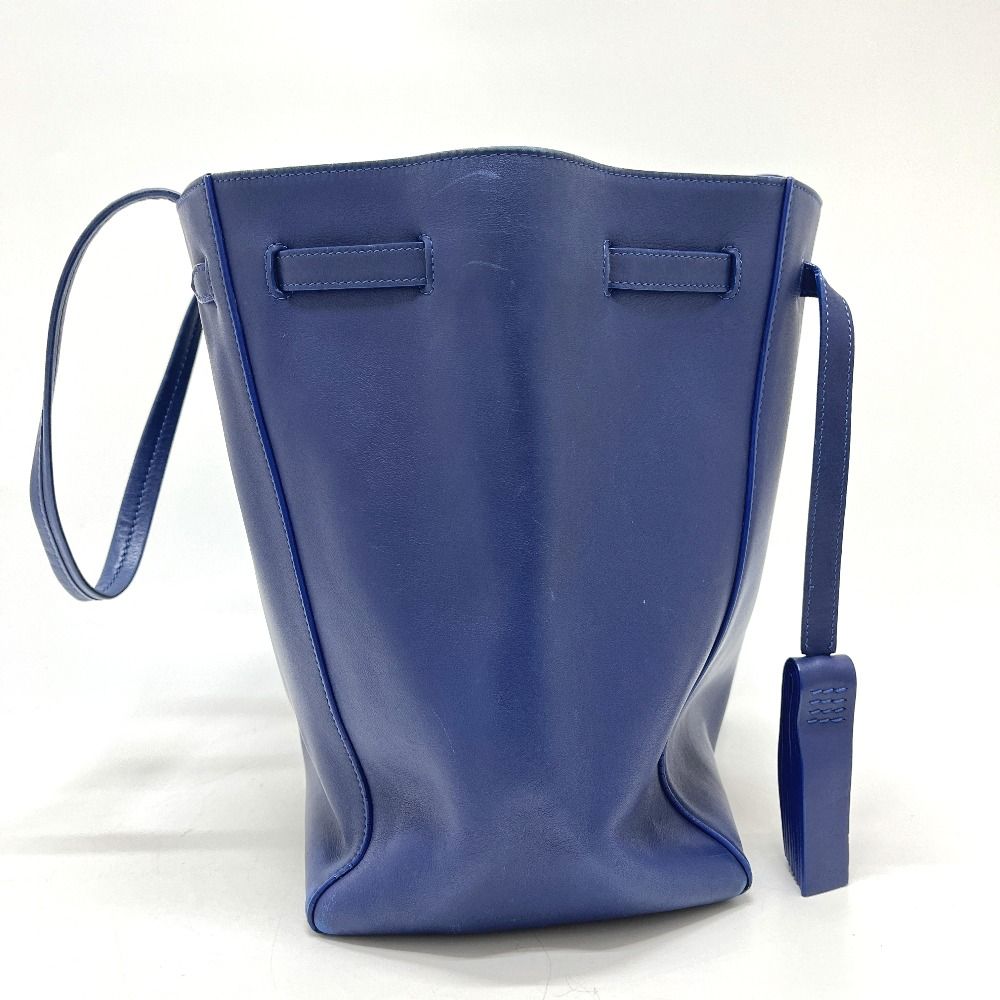 Celine Tote Cabas Phantom Leather Blue — view 3