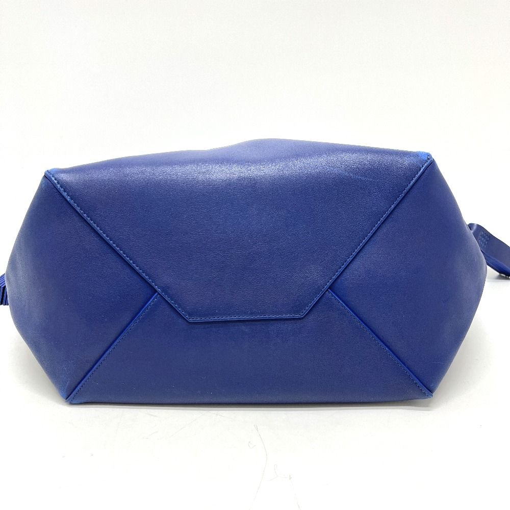 Celine Tote Cabas Phantom Leather Blue — view 5