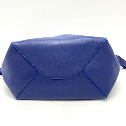 Celine Tote Cabas Phantom Leather Blue — view 5