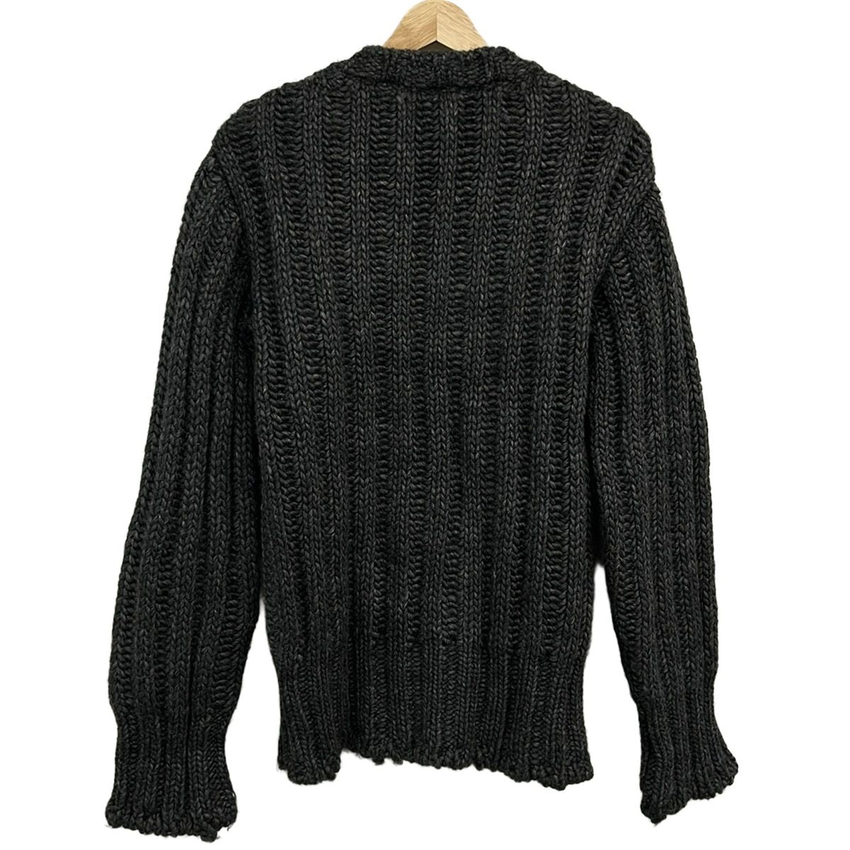 Dolce & Gabbana Long Sleeve Sweater 46 S Dark Gray — view 2