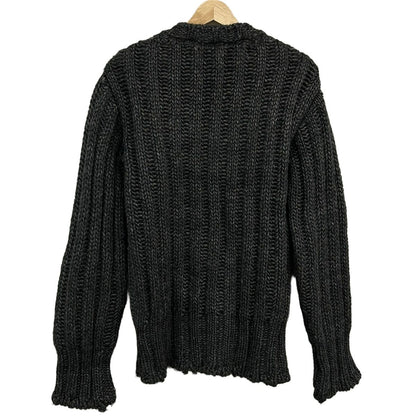 Dolce & Gabbana Long Sleeve Sweater 46 S Dark Gray — view 2
