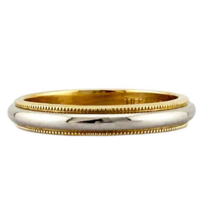 Tiffany & Co Mill Gray Ring Platinum — view 4