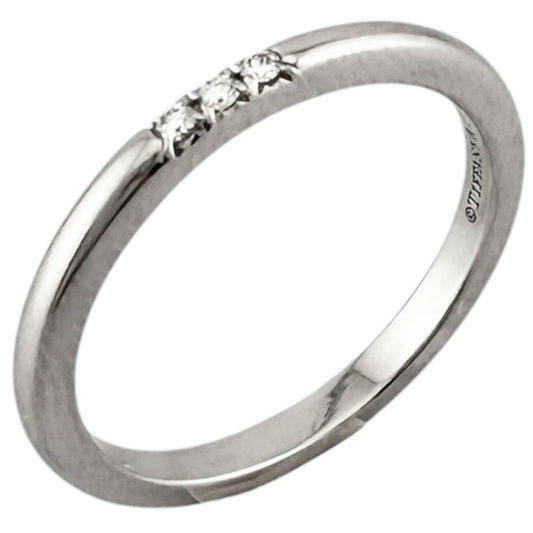 Tiffany & Co Forever Wedding Ring Platinum Diamond