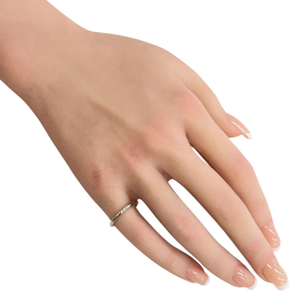 Tiffany & Co Forever Wedding Ring Platinum Diamond — view 2