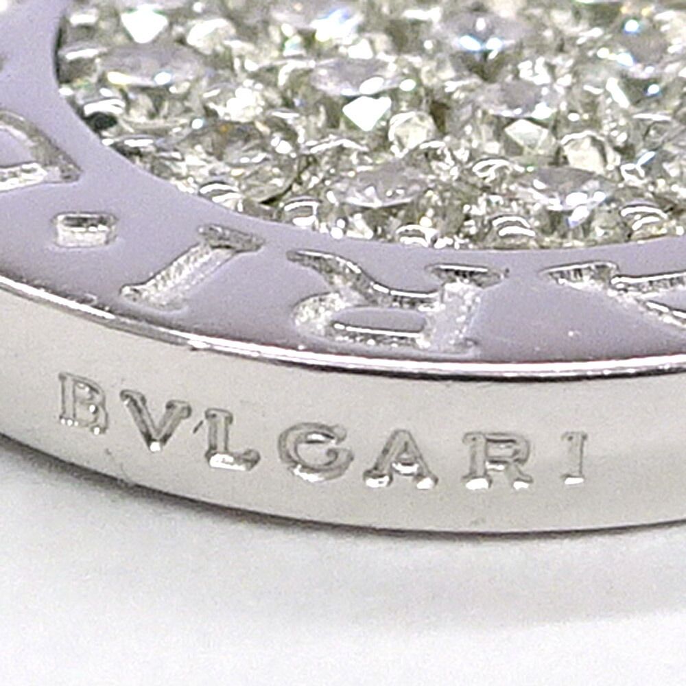 Bvlgari Pendant Diamond 18k White Gold Silver — view 8
