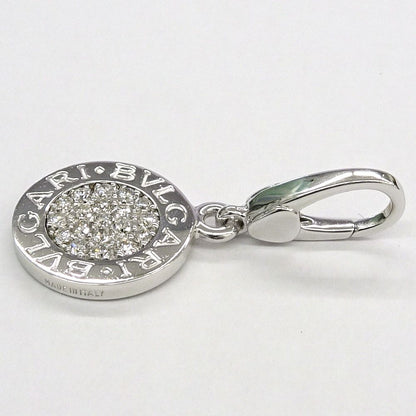 Bvlgari Pendant Diamond 18k White Gold Silver — view 2