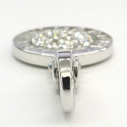 Bvlgari Pendant Diamond 18k White Gold Silver — view 3