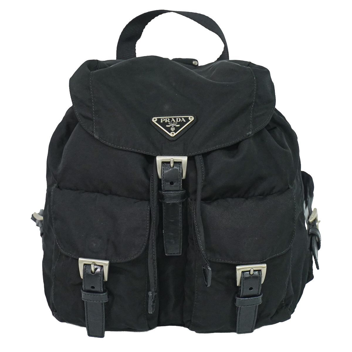 Prada Nylon Backpack Black