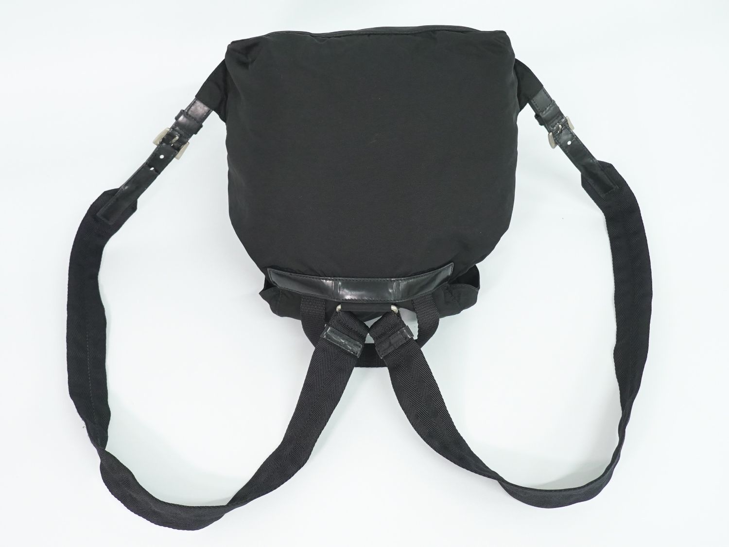 Prada Nylon Backpack Black — view 4