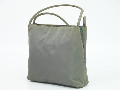 Prada Nylon Tote Bag Khaki — view 2