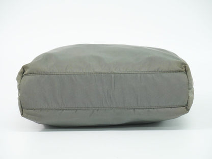 Prada Nylon Tote Bag Khaki — view 3