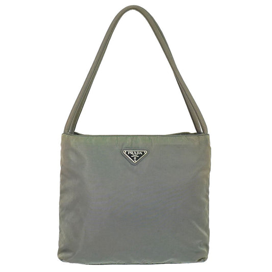 Prada Nylon Tote Bag Khaki