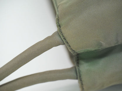 Prada Nylon Tote Bag Khaki — view 6
