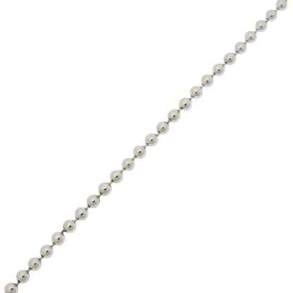 Gucci Dog Tag Ball Chain 925 Sterling Silver Necklace — view 4