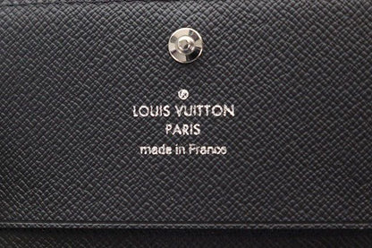 Louis Vuitton Card Case Envelope Carte de Visite NM Taiga Leather Business — view 8