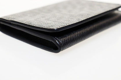 Louis Vuitton Card Case Envelope Carte de Visite NM Taiga Leather Business — view 3