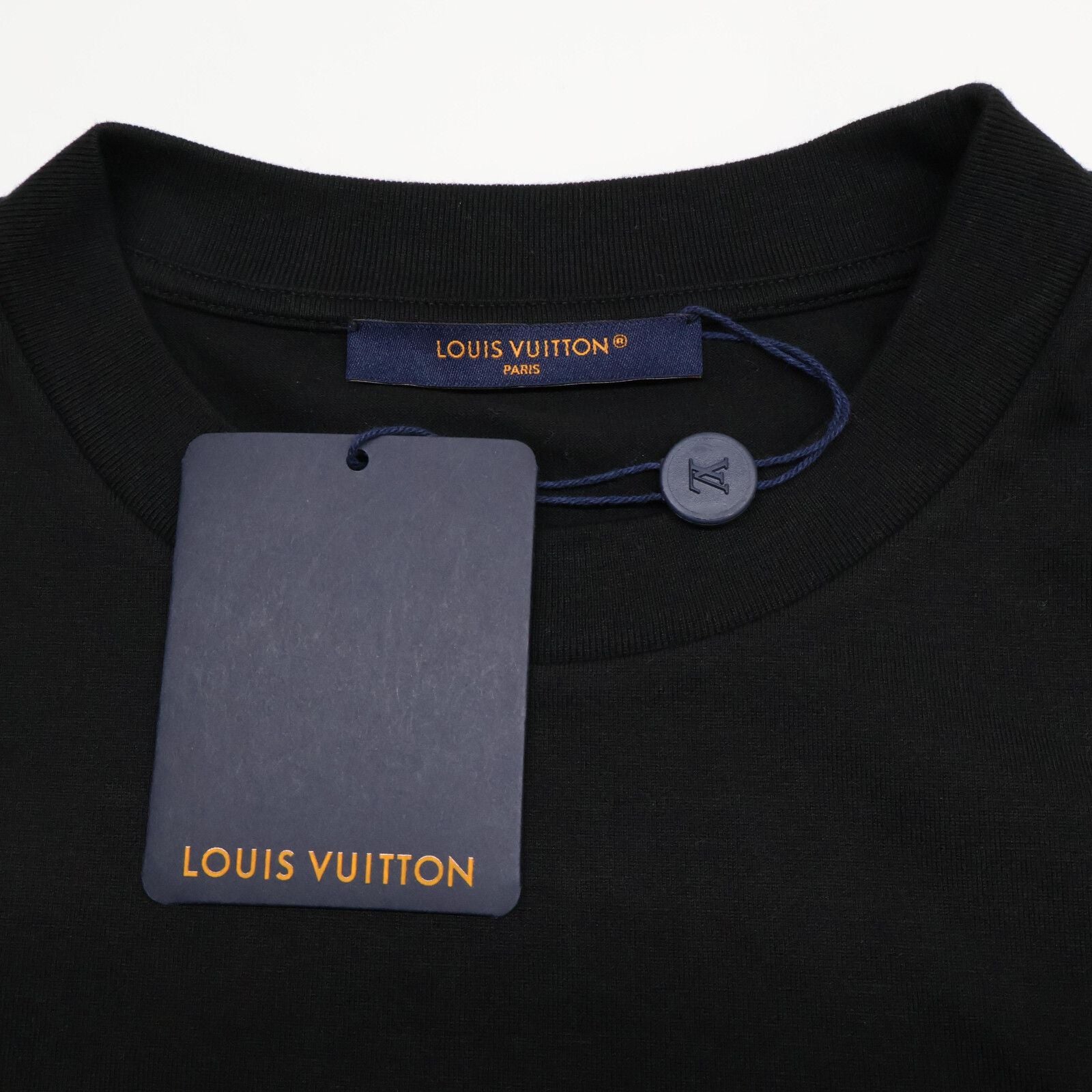 Louis Vuitton Graphic Embellished Cotton T-Shirt — view 5