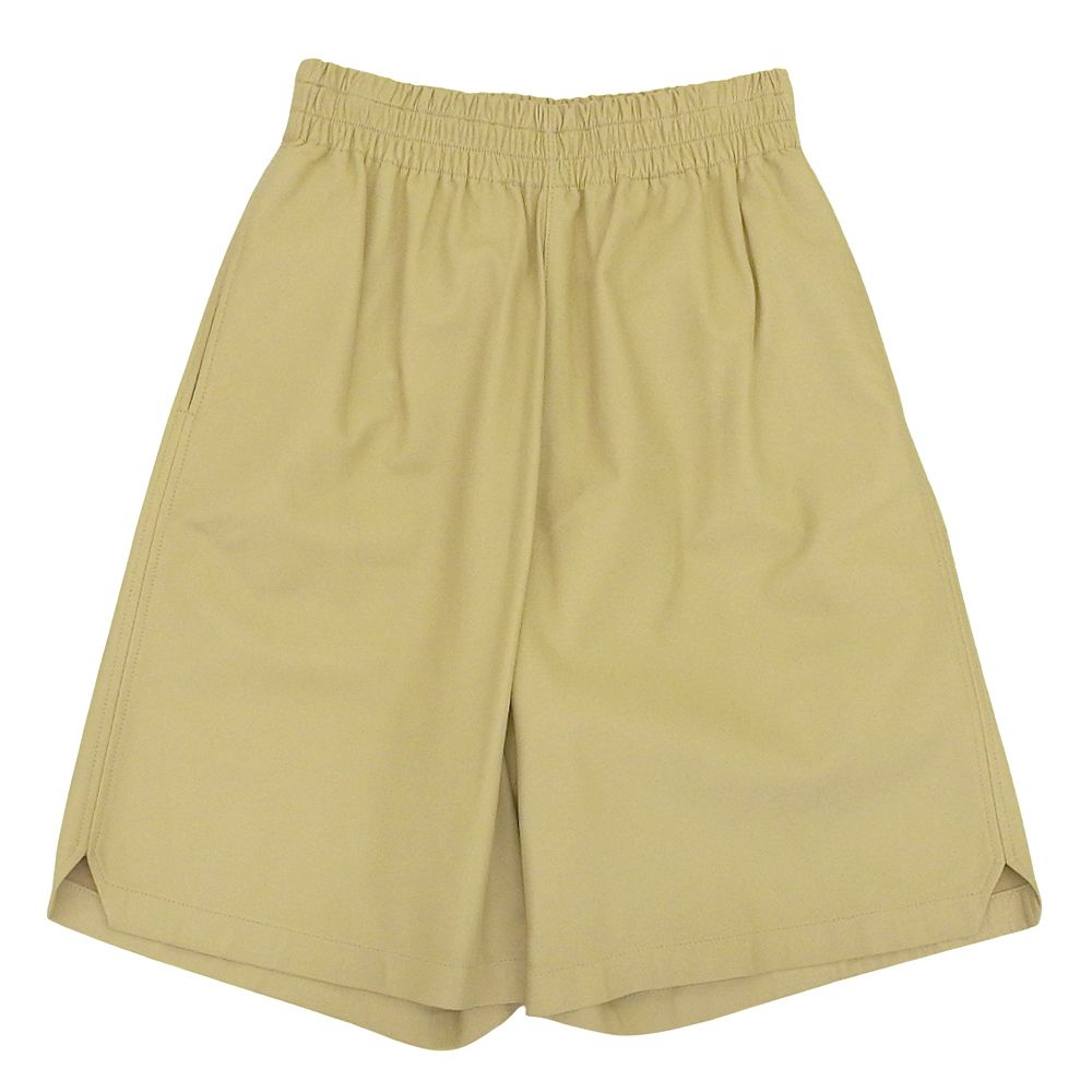 Bottega Veneta Leather Shorts Yellow XS