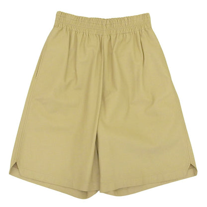 Bottega Veneta Leather Shorts Yellow XS