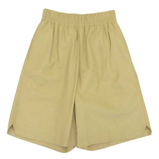 Bottega Veneta Leather Shorts Yellow XS