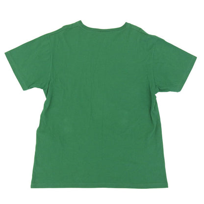 Gucci Woof Dog Print Cotton T-Shirt Top Green — view 2
