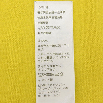 Celine Logo T-Shirt Top Mustard XXL — view 5
