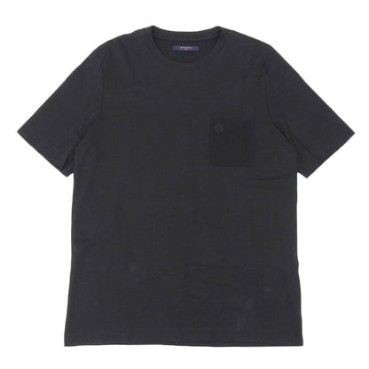 Louis Vuitton Damier Pocket T-Shirt Top Black XXL