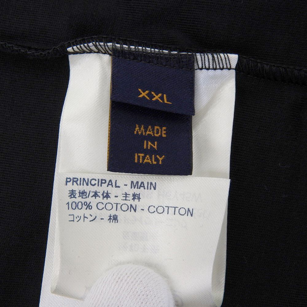 Louis Vuitton Damier Pocket T-Shirt Top Black XXL — view 5