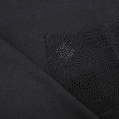 Louis Vuitton Damier Pocket T-Shirt Top Black XXL — view 6