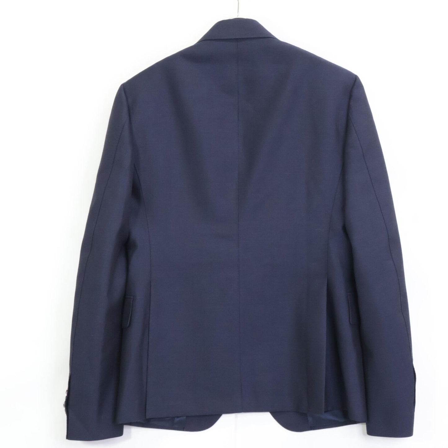 Dolce & Gabbana Navy Flower Embroidery 3 Steps Button Jacket 48 — view 2