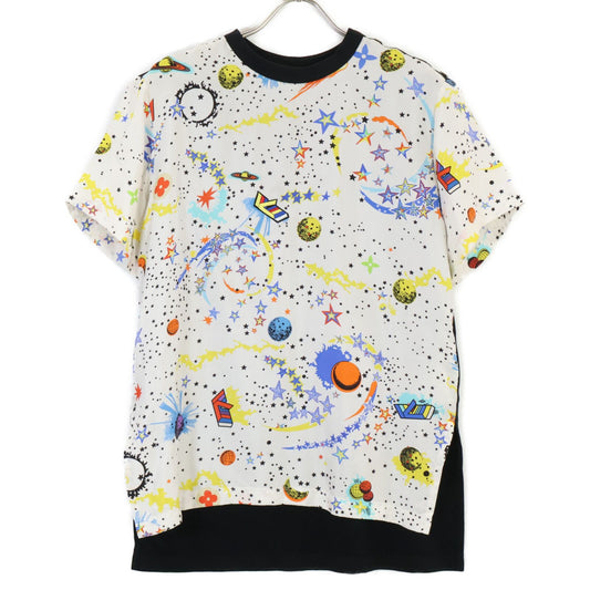 Louis Vuitton All Over Pattern Galaxy Cut Replacement T-Shirt No Description
