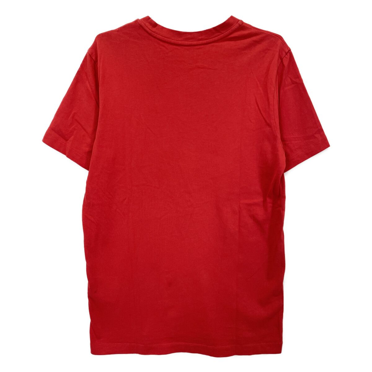 Moncler Red Cotton Logo T-Shirt — view 2