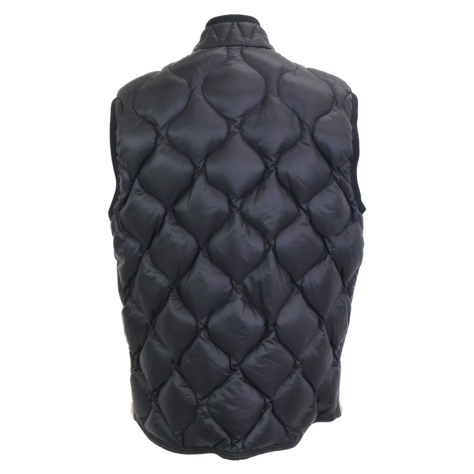 Moncler Brice Gilet Sheepskin Shearling Switch Down Vest — view 2