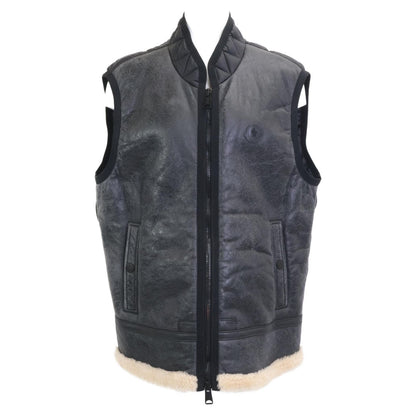 Moncler Brice Gilet Sheepskin Shearling Switch Down Vest