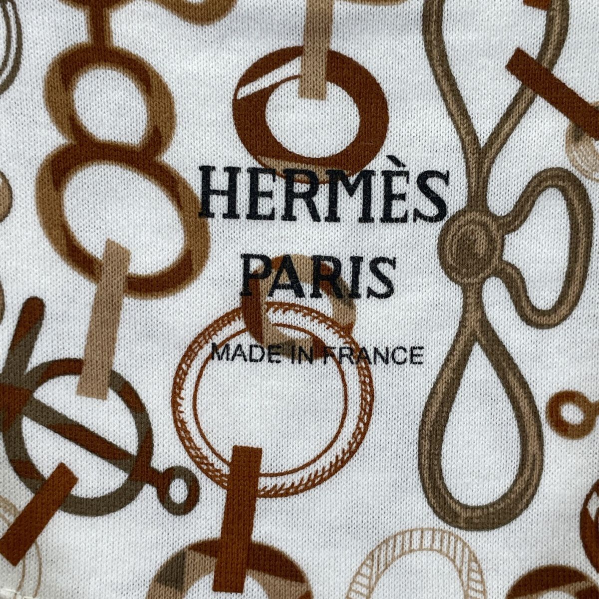 Hermes Bit Pattern Short Sleeve Shirt Dress 36 — view 3