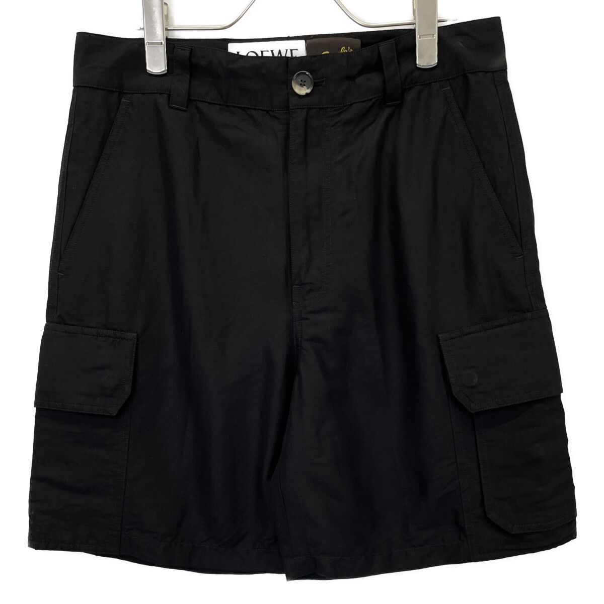 Loewe Black Paula's Ibiza Cargo Shorts 46