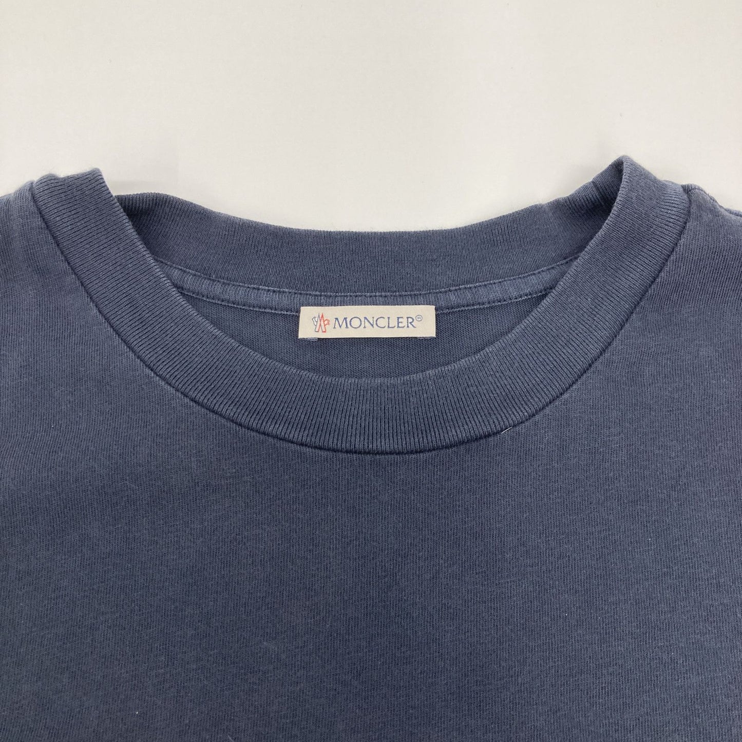 Moncler Navy Logo T-Shirt — view 6