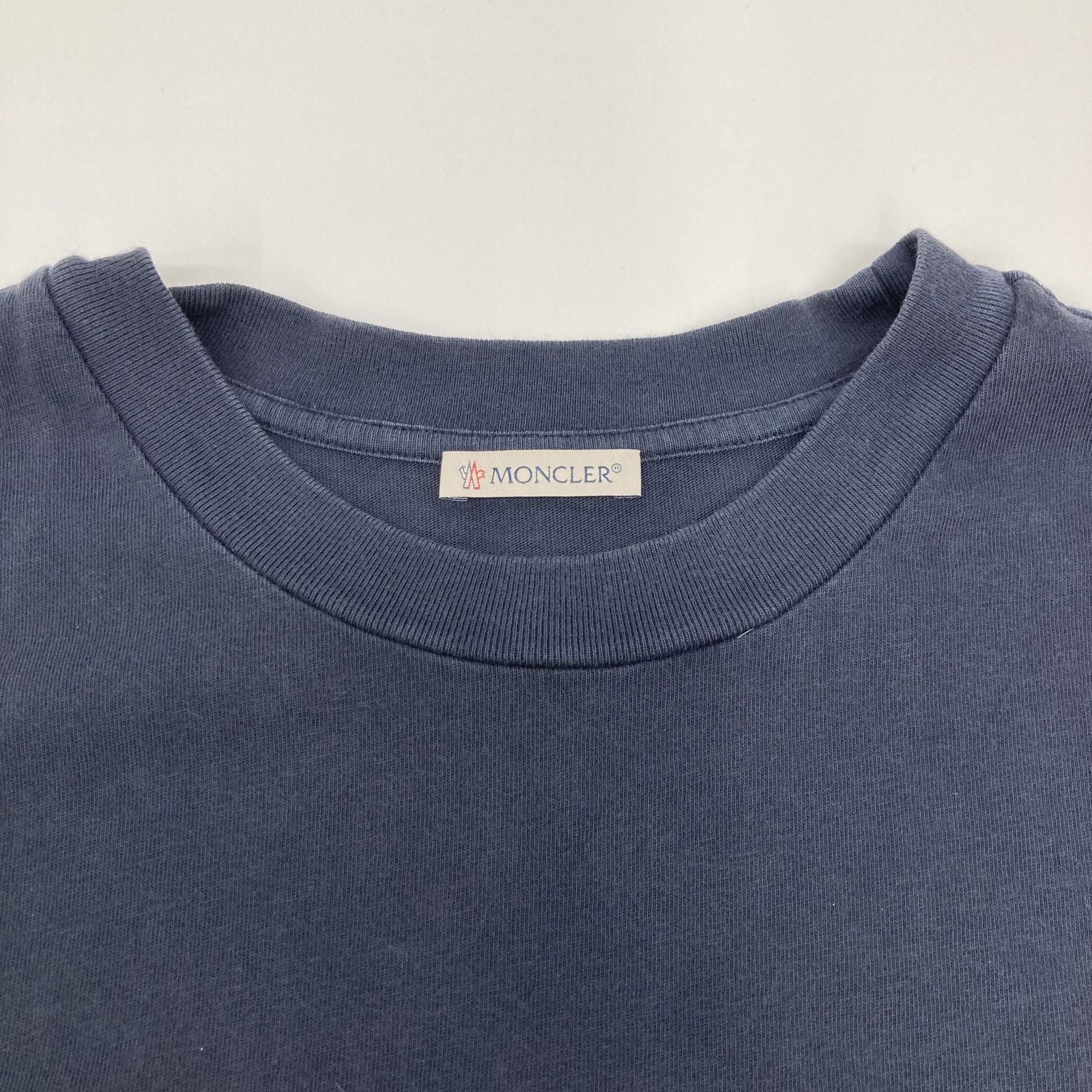 Moncler Navy Logo T-Shirt — view 6