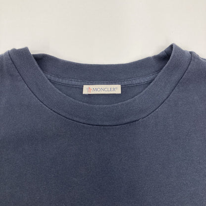 Moncler Navy Logo T-Shirt — view 6