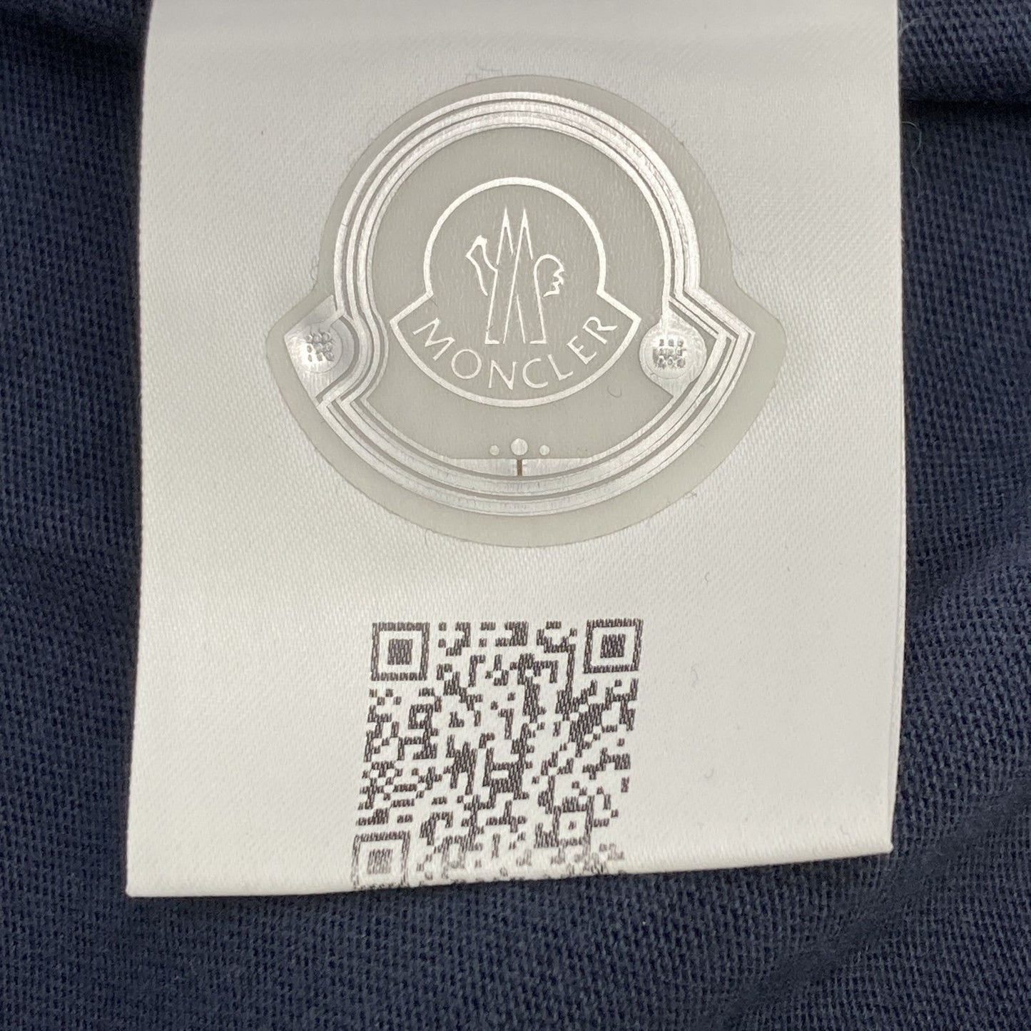 Moncler Navy Logo T-Shirt — view 5