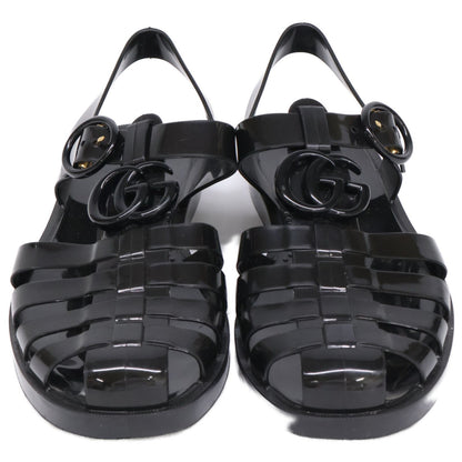 Gucci GG Marmont Rubber Gurkha Sandals — view 2
