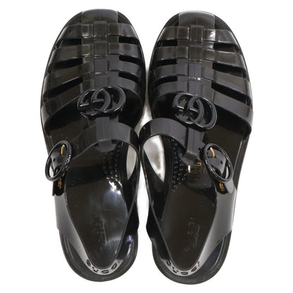Gucci GG Marmont Rubber Gurkha Sandals — view 6
