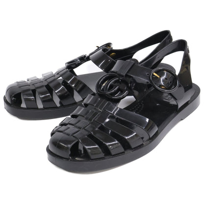 Gucci GG Marmont Rubber Gurkha Sandals